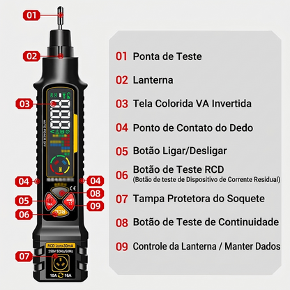 Caneta Teste Elétrica Smart