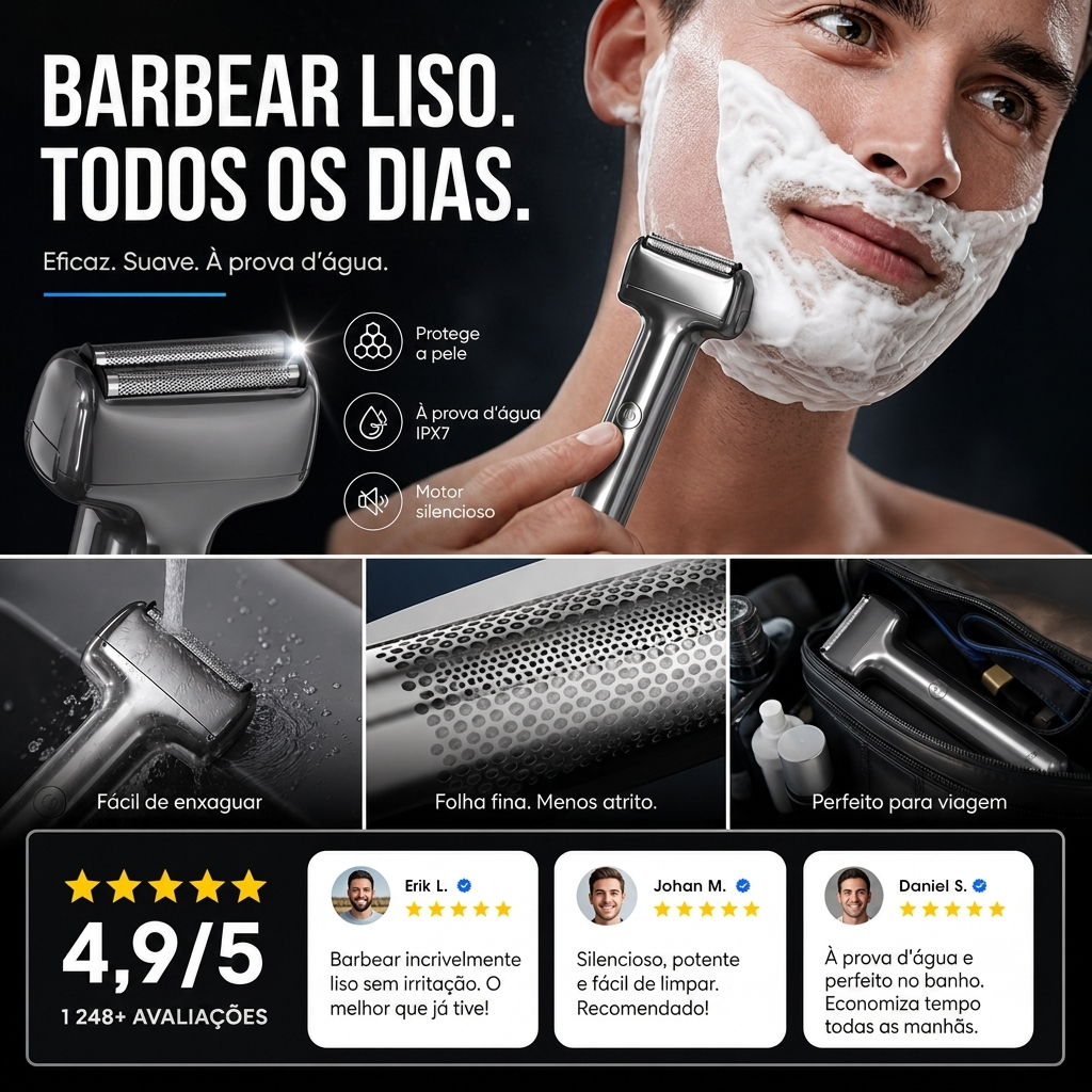 Barbeador Elétrico Prático